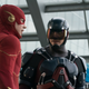 Grant Gustin, Brandon Routh